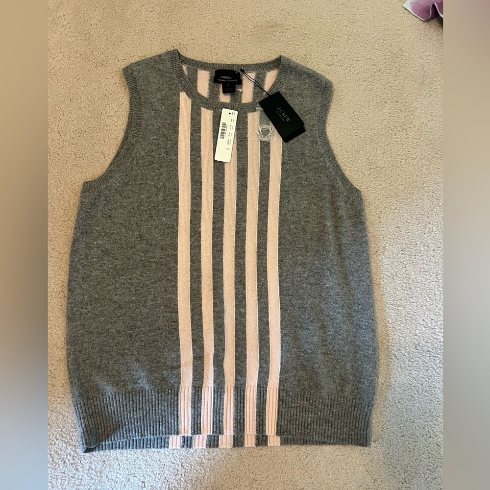 J.Crew Italian Cashmere Sweater Vest